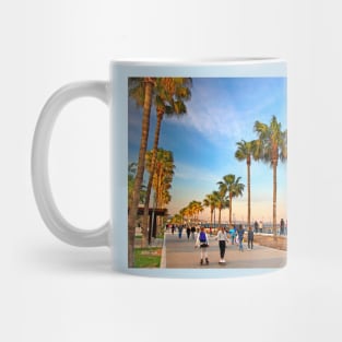 Evening walk in Limassol Mug